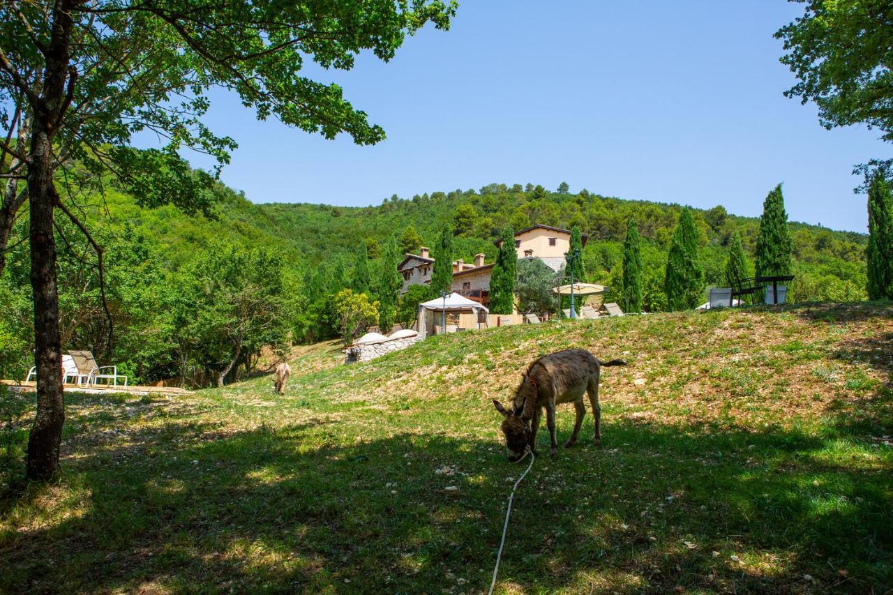 Borgo Incantato Spoleto Pompagnano Exteriér fotografie